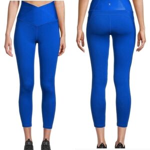🔥 Xersion Premium Waistband 7/8 Ankle Anti-Odor Leggings Royal Blue – Size M 🔥